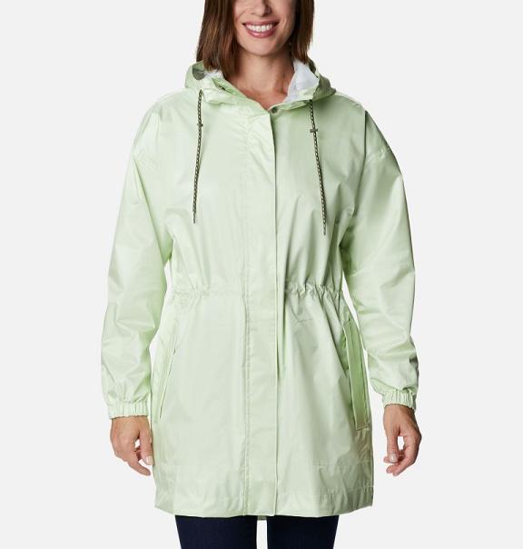 Columbia Splash Side Rain Jacket Light Yellow For Women's NZ90475 New Zealand